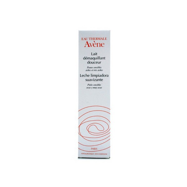 Avene Leche limpiador suavizante rostro y cuello
