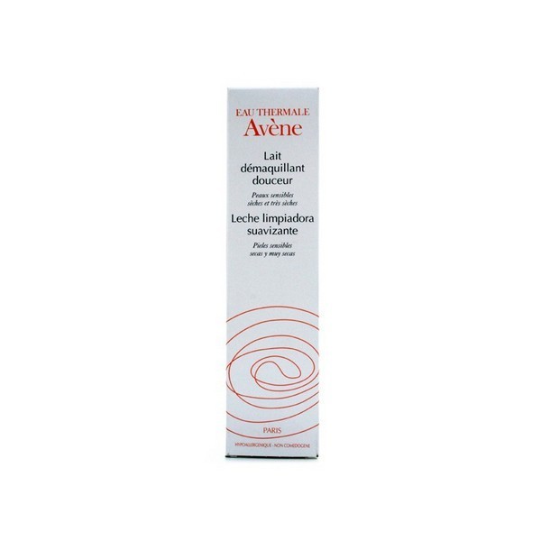 Avene Leche limpiador suavizante rostro y cuello