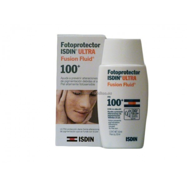 Isdin Fotoprotector SPF 100+ ULTRA Fusión Fluido, 50ml