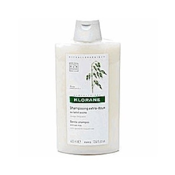 Klorane Champú Extrasuave Extracto de Avena uso frecuente, 400ml