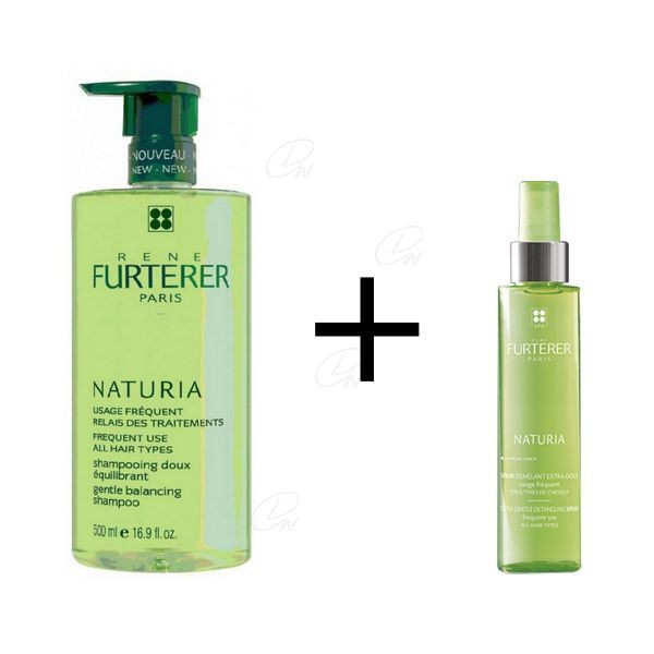 Rene Furterer Naturia Champú 500 Ml + Spray...