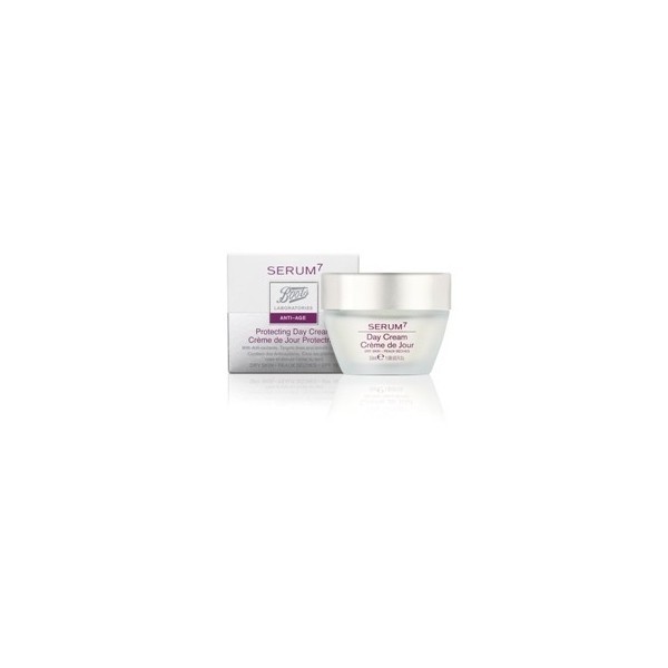 Serum7 Crema Día Protectora SPF15 Anti-Arrugas Piel Seca,50ml