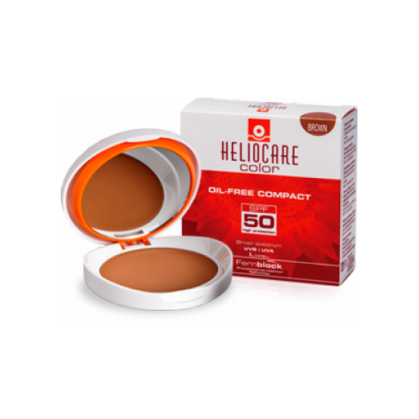 Heliocare Compacto Coloreado Brown SPF 50, 10gr