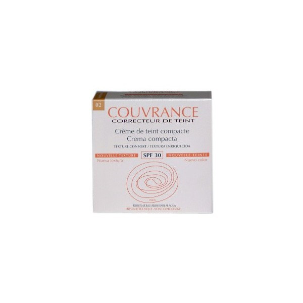 Avene Couvrance Crema Compacta SPF30. Natural