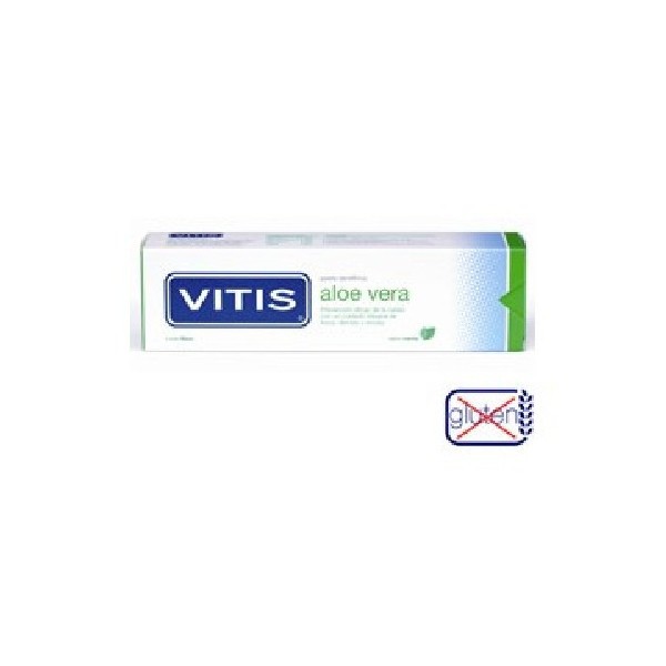 VITIS Pasta dentífrica aloe vera sabor menta 15 ml