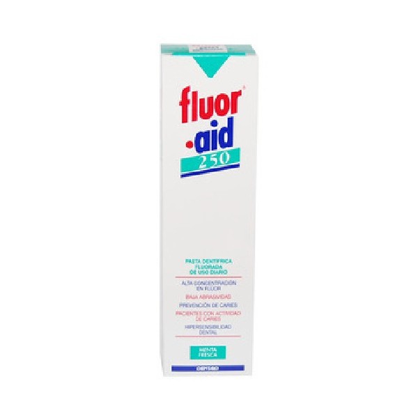 Fluor·Aid 250 Pasta dentífrica  sabor menta 100 ml