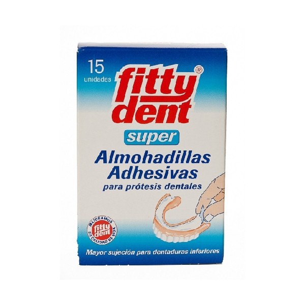 Fittydent Super Almohadillas Adhesivas 15 udes
