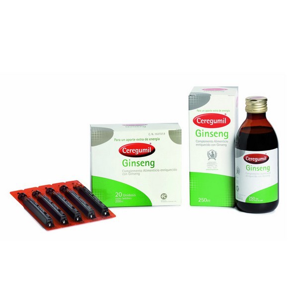 Ceregumil Ginseng 20 unidosis