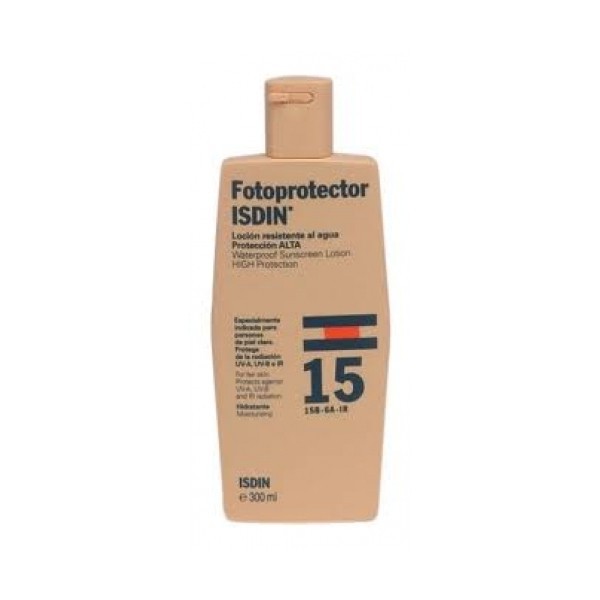 Isdin Fotoprotector SPF15 Loción, 300ml