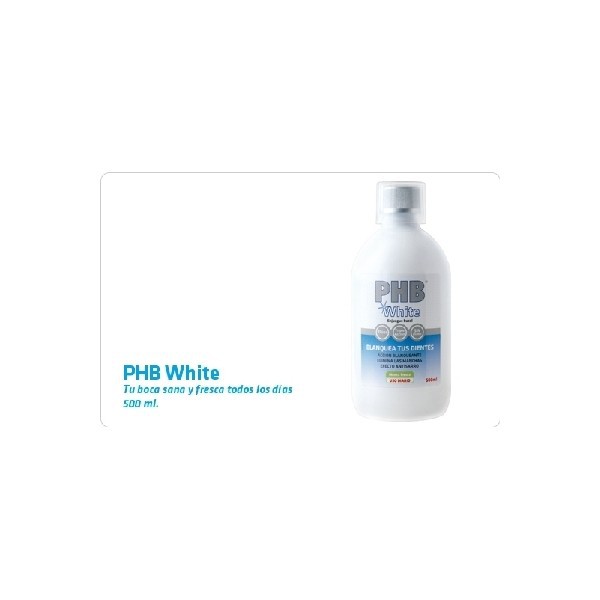 PHB Enjuague bucal White 500 ml
