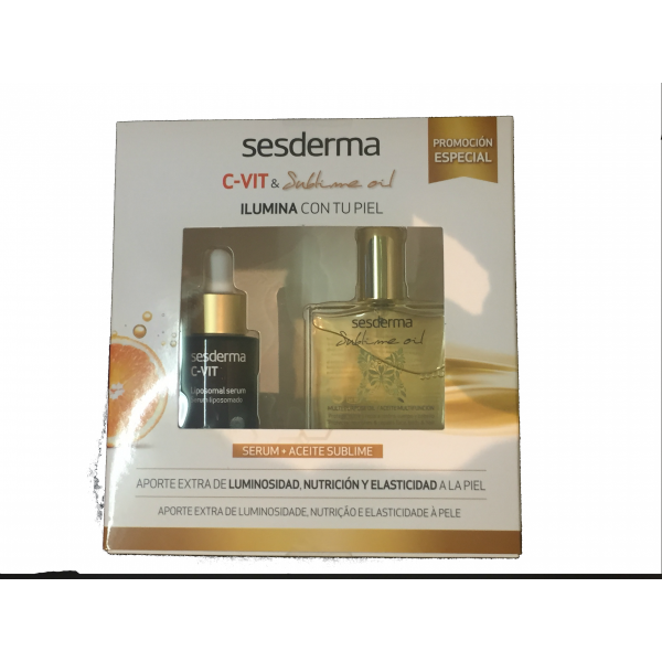 Sesderma C-VIT serum 30 ml + aceite sublime 50 ml pack