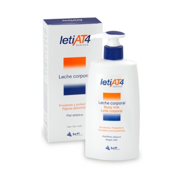 LetiAT4® leche corporal 250 ml Pieles atopicas...