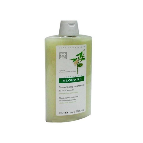 Klorane Champú a la Leche de Almendras Volumen, 400ml