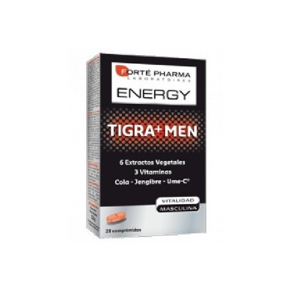 Energy Tigra+ Men 28 comprimidos