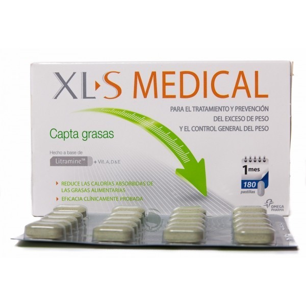 XLS Medical Captura Grasas 180 comprimidos (oferta mes)