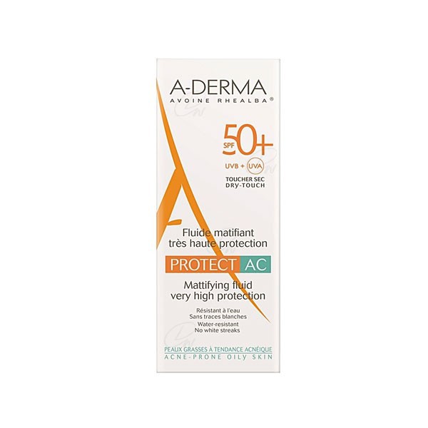 Aderma Fluido Solar Matificante SPF 50+ Protect...