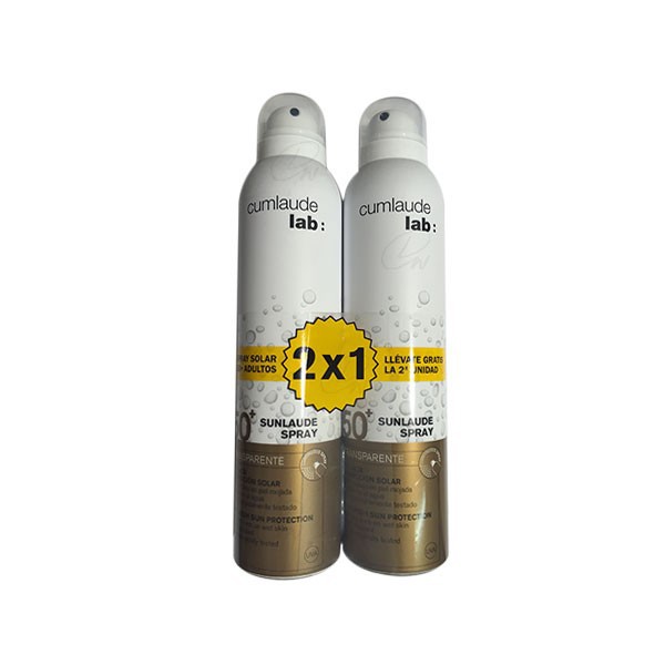 Sunlaude Spray adultos transparente 50+ duplo 2...