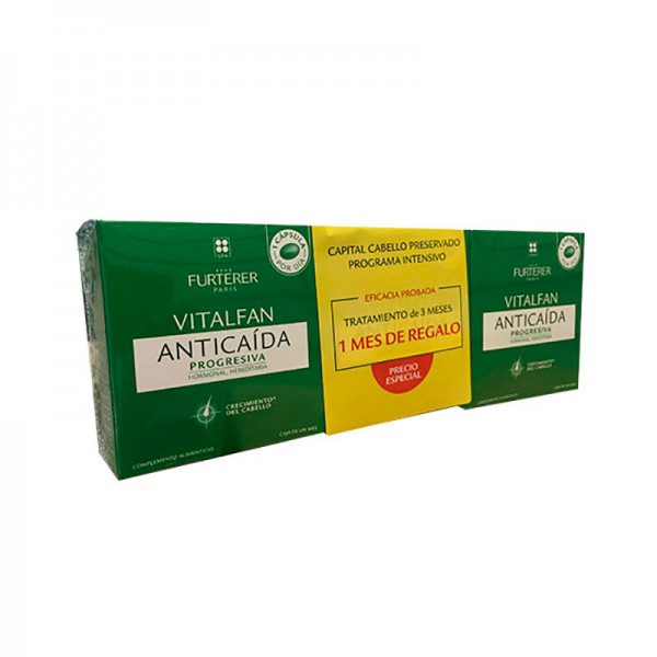 Triplo Rene Furterer Vitalfan Anticaída...