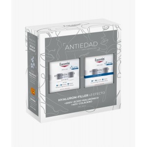 Eucerin Pack Hyaluron-Filler 3X Effect Crema Día SPF 15 +...