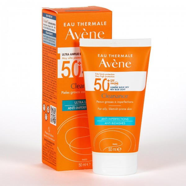 Avene Cleanance solar ultra ligero SPF 50+