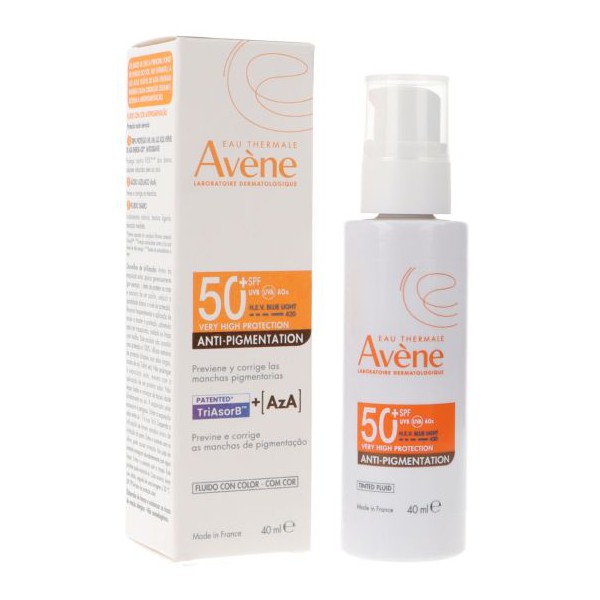 Eau Thermale Avène FLUIDO ANTIMANCHAS SPF50+