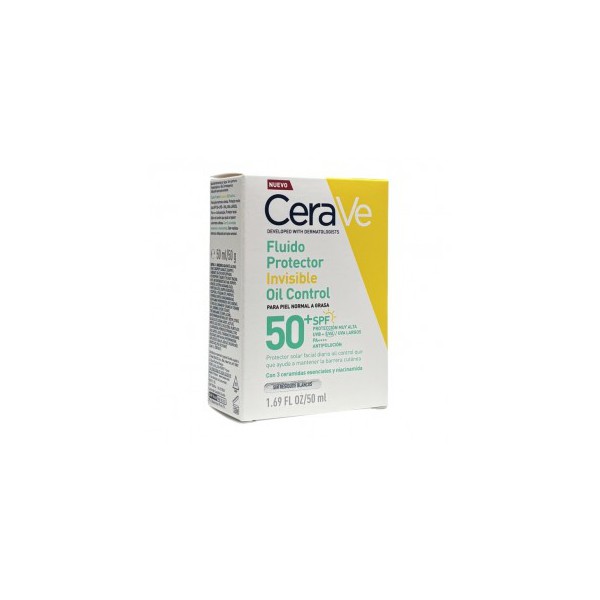 CeraVe Fluido Protector Invisible Oil Control...