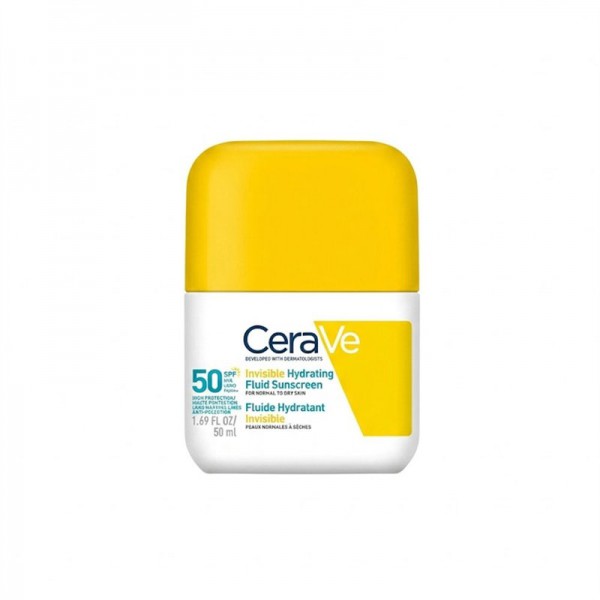 Cerave Fluido Invisible Hidratante SPF50+ 50Ml