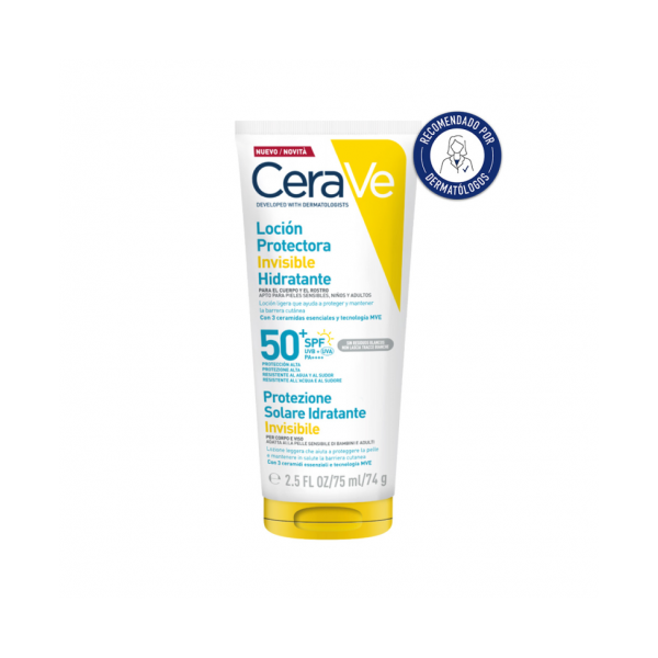CeraVe Loción Protectora Invisible Hidratante...