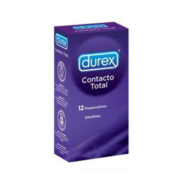 Durex Preservativos Contacto Total, 12 Ud