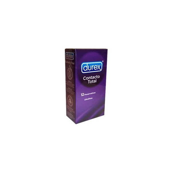 Durex Preservativos Contacto Total, 12 Ud
