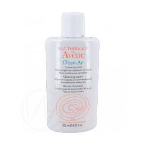 Avene Clean-Ac Dermo limpiador  rostro y cuello