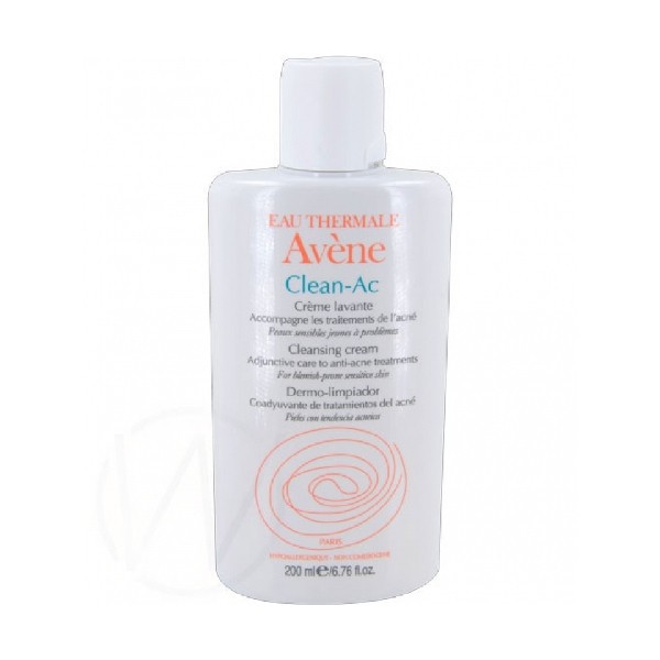 Avene Clean-Ac Dermo limpiador  rostro y cuello