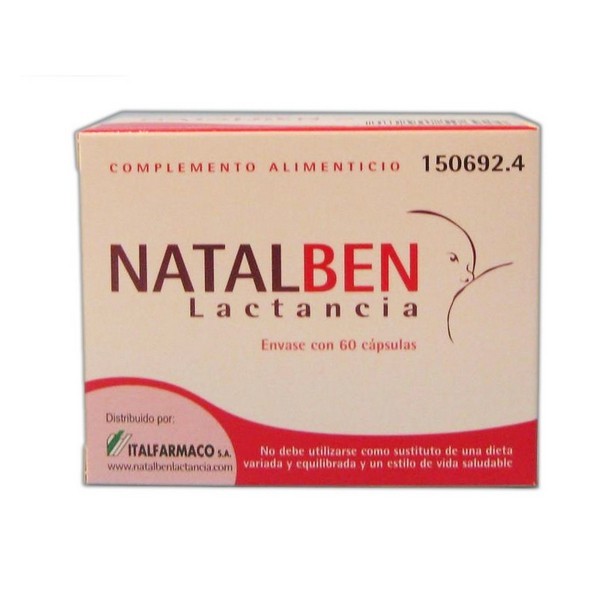 Natalben Lactancia - (60 Caps )